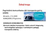 ES ir Lietuvos transporto plėtros strategijos 11 puslapis