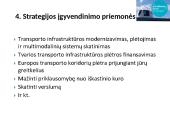 ES ir Lietuvos transporto plėtros strategijos 19 puslapis