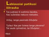 V. Šekspyras „Romeo ir Džiuljeta“ knygos pristatymas 7 puslapis
