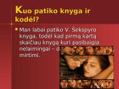 V. Šekspyras „Romeo ir Džiuljeta“ knygos pristatymas 9 puslapis