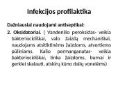Aseptika ir antiseptika (skaidrės) 12 puslapis