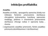 Aseptika ir antiseptika (skaidrės) 18 puslapis