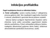 Aseptika ir antiseptika (skaidrės) 8 puslapis