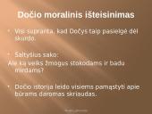 Donelaičio „Metai“ veikėjas Dočys 7 puslapis