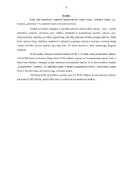 Europos centrinis bankas ir jo funkcijos 3 puslapis