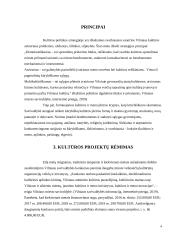 Vilniaus miesto kultūros politikos gairės bendroje miesto strategijoje  3 puslapis