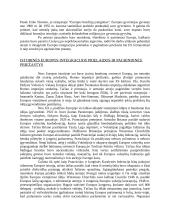 Europos integracijos prielaidos, EB susikūrimas ir evoliucija į ES 3 puslapis