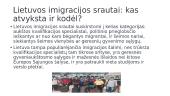 Imigracijos kryptys ir srautai Lietuvoje 2 puslapis