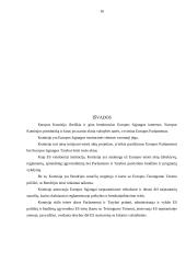 Europos Komisija (EK), jos veikla bei struktūra 16 puslapis