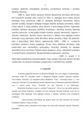 Europos Komisija (EK), jos veikla bei struktūra 5 puslapis