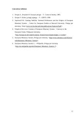 Europos pinigų sistema. Jos privalumai, funkcionavimo sunkumai 12 puslapis