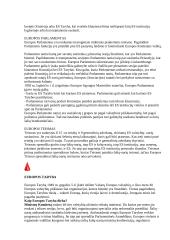 Europos Sąjungos istorija bei raida 4 puslapis