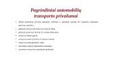 Transportas, kaip logistikos grandinės sudėtinė dalis 9 puslapis