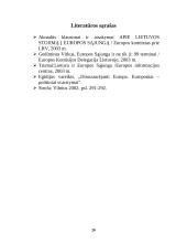 Europos Sąjungos (ES) praktikos ataskaita 20 puslapis