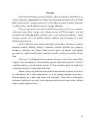 IT vystymasis transporto srityje 15 puslapis