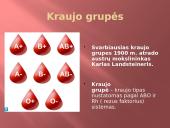 Kraujo grupės, donorystė 4 puslapis