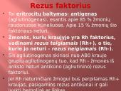 Kraujo grupės, donorystė 6 puslapis