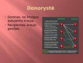 Kraujo grupės, donorystė 9 puslapis