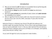 Behavioral Finance. Utility of Money