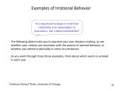 Behavioral Finance. Utility of Money 18 puslapis