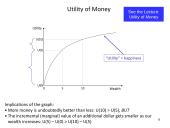 Behavioral Finance. Utility of Money 3 puslapis