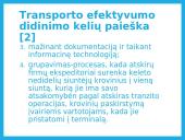 Transporto klasifikacija ir svarbiausiai parametrai 16 puslapis