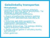 Transporto klasifikacija ir svarbiausiai parametrai 4 puslapis