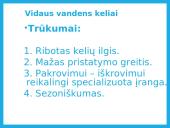 Transporto klasifikacija ir svarbiausiai parametrai 8 puslapis