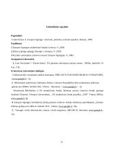 ES struktūriniai fondai ir jų panaudojimo galimybės Lietuvos Respublikos ekonomikos vystyme 15 puslapis