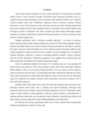 Europos Sąjungos paramos Lietuvos socialinei politikai aspektai 3 puslapis