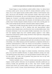 Europos Sąjungos paramos Lietuvos socialinei politikai aspektai 5 puslapis