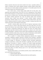 Europos Sąjungos paramos Lietuvos socialinei politikai aspektai 6 puslapis