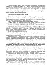 Europos užimtumo strategija, Šengenas ir Lietuvos švietimas įstojus į Europos Sąjungą (ES) 5 puslapis