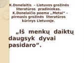 Viskas apie K. Donelaičio poemą ,,Metai” 2 puslapis