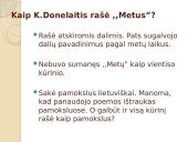 Viskas apie K. Donelaičio poemą ,,Metai” 3 puslapis
