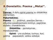 Viskas apie K. Donelaičio poemą ,,Metai” 8 puslapis