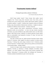 Europos vieningumo ir tautinio identiteto problema 3 puslapis