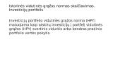 Investicijų grąža ir rizika 12 puslapis