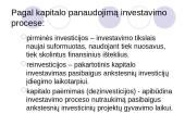 Įmonės investicinė veikla 12 puslapis