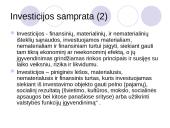 Įmonės investicinė veikla 5 puslapis