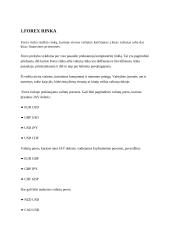 Valiutų rinkos prekybos analizė 4 puslapis