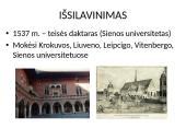 Renesanso asmenybės LDK. Abraomas Kulvietis 4 puslapis