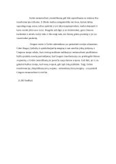 Paralelė tarp Grėtės ir Gregoro transformacijos F. Kafkos novelėje „Metamorfozė“ 4 puslapis