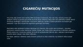 Cigaretės ir mutacijos