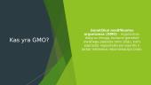 GMO (Genetiškai modifikuotas organizmas) 2 puslapis