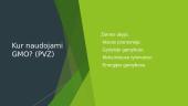 GMO (Genetiškai modifikuotas organizmas) 3 puslapis