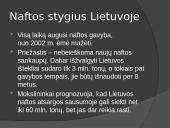Naftos pramonė Lietuvoje (skaidrės) 10 puslapis