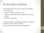 Verslo idėjos ir jų plėtotė  2 puslapis