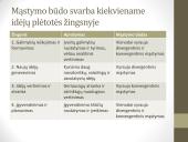 Verslo idėjos ir jų plėtotė  13 puslapis