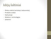 Verslo idėjos ir jų plėtotė  5 puslapis